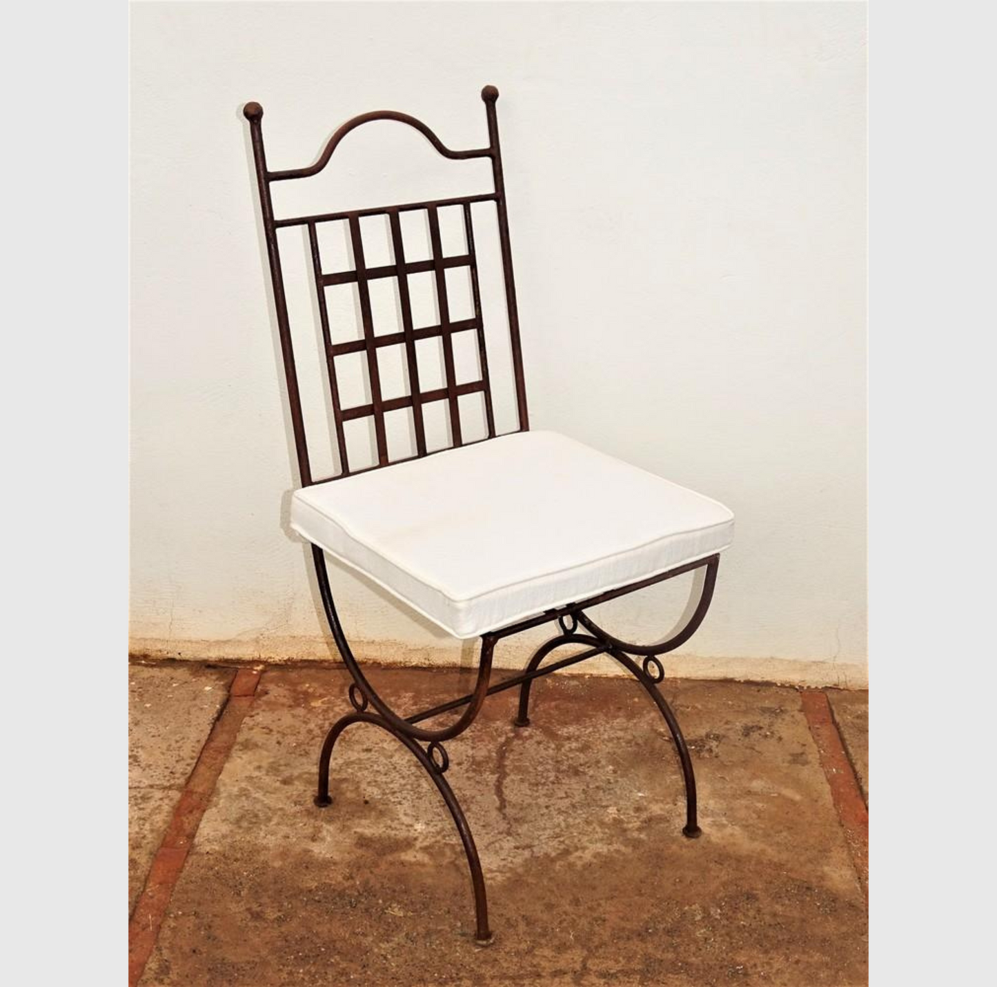 Chaise en Fer Forgé Modèle Marina