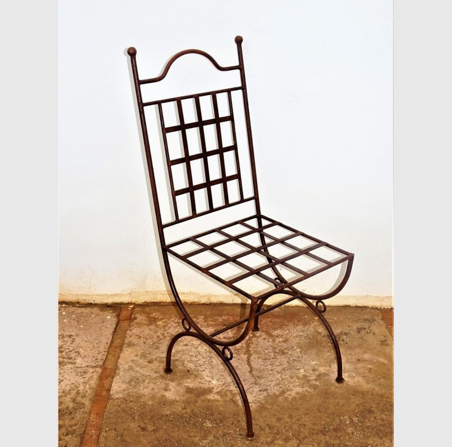 Chaise en Fer Forgé Modèle Marina