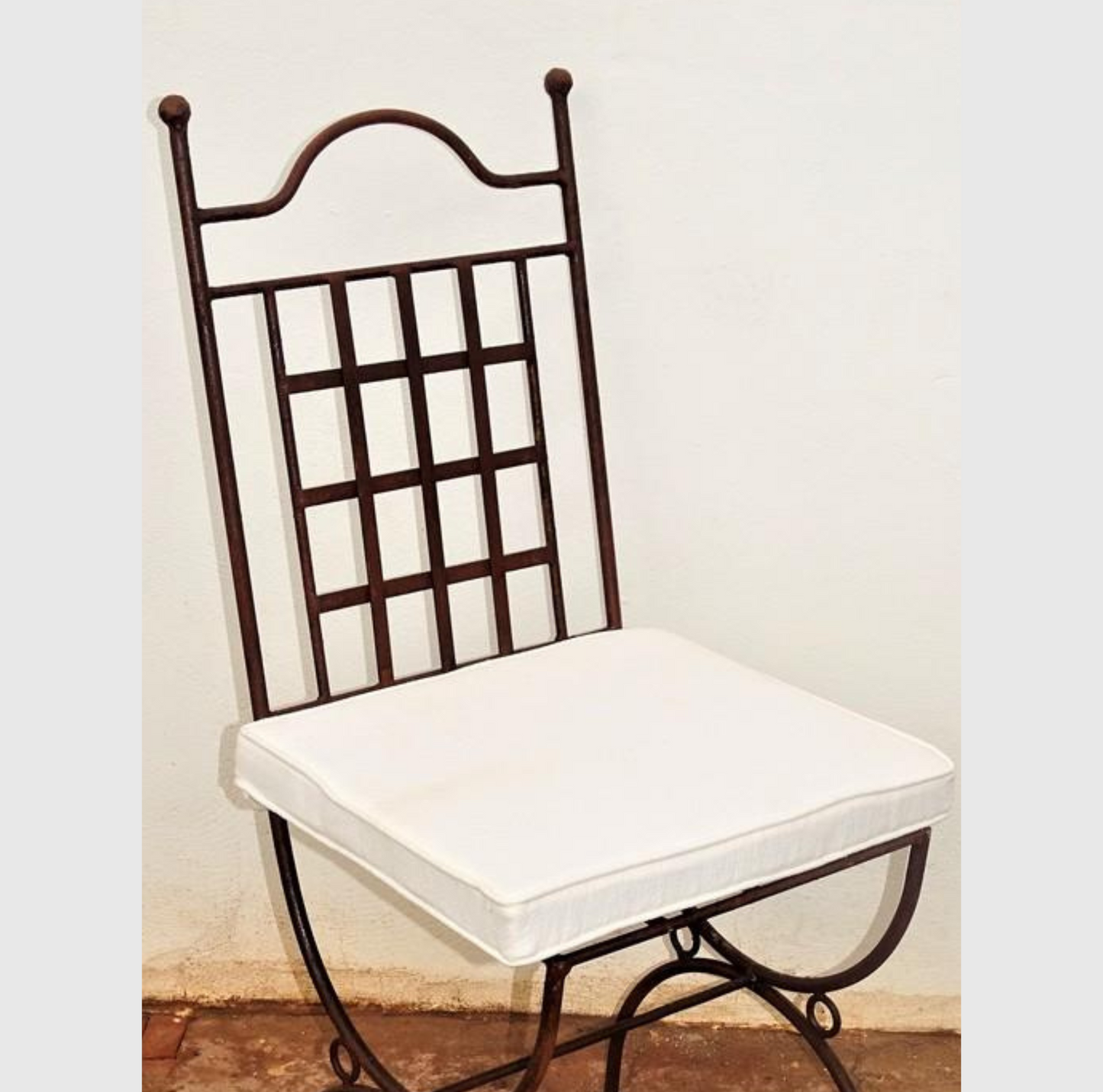Chaise en Fer Forgé Modèle Marina