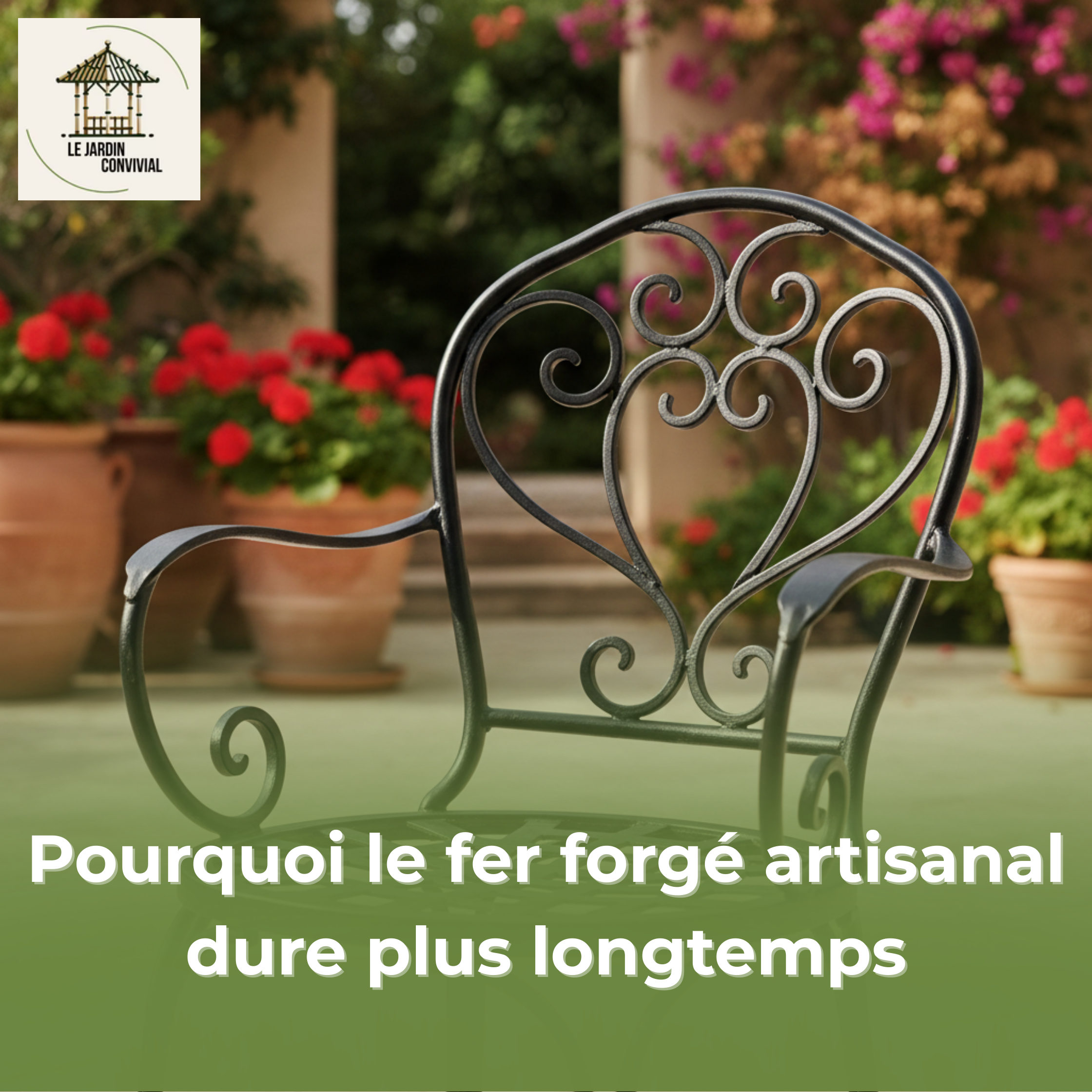 Pourquoi le fer forgé artisanal dure plus longtemps?