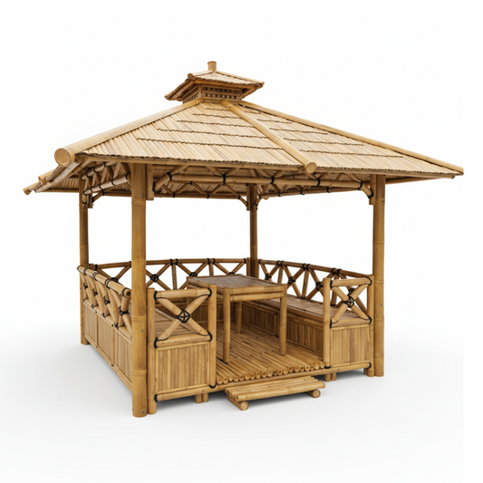 Gazebos avec Banquettes et Table