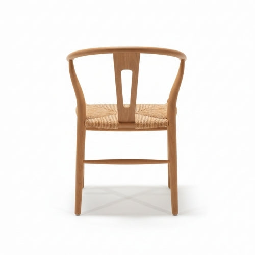 Chaise de jardin en teck massif Wegner “Banana” | Assise confortable & design arrondi | L45 × P50 × H70 cm | Chaise pliante en bois naturel | Sans installation