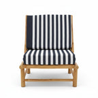 Proportions du fauteuil bas Calyptus avec largeur et profondeur de 70 cm offrant un espace d’assise confortable et stable