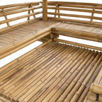 Structure ouverte de la paillote bambou favorisant circulation de l’air et confort thermique